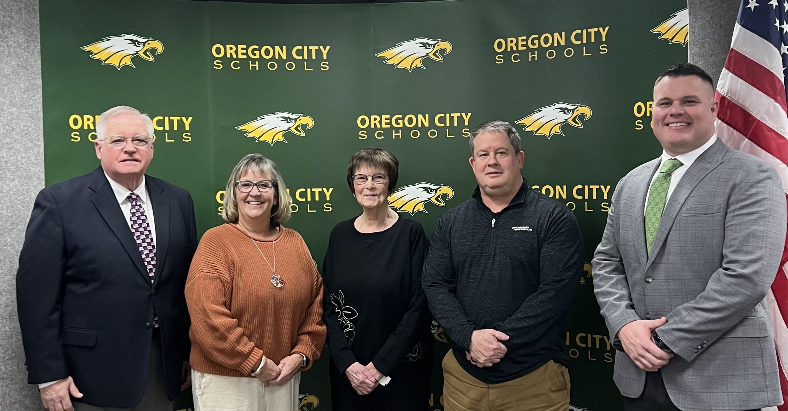 Board Members: Jerry Eversman, Tracy Venia, Carol-Ann Molnar, Jeff Ziviski,  and James Wolfe